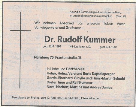 Rudolf Kummer